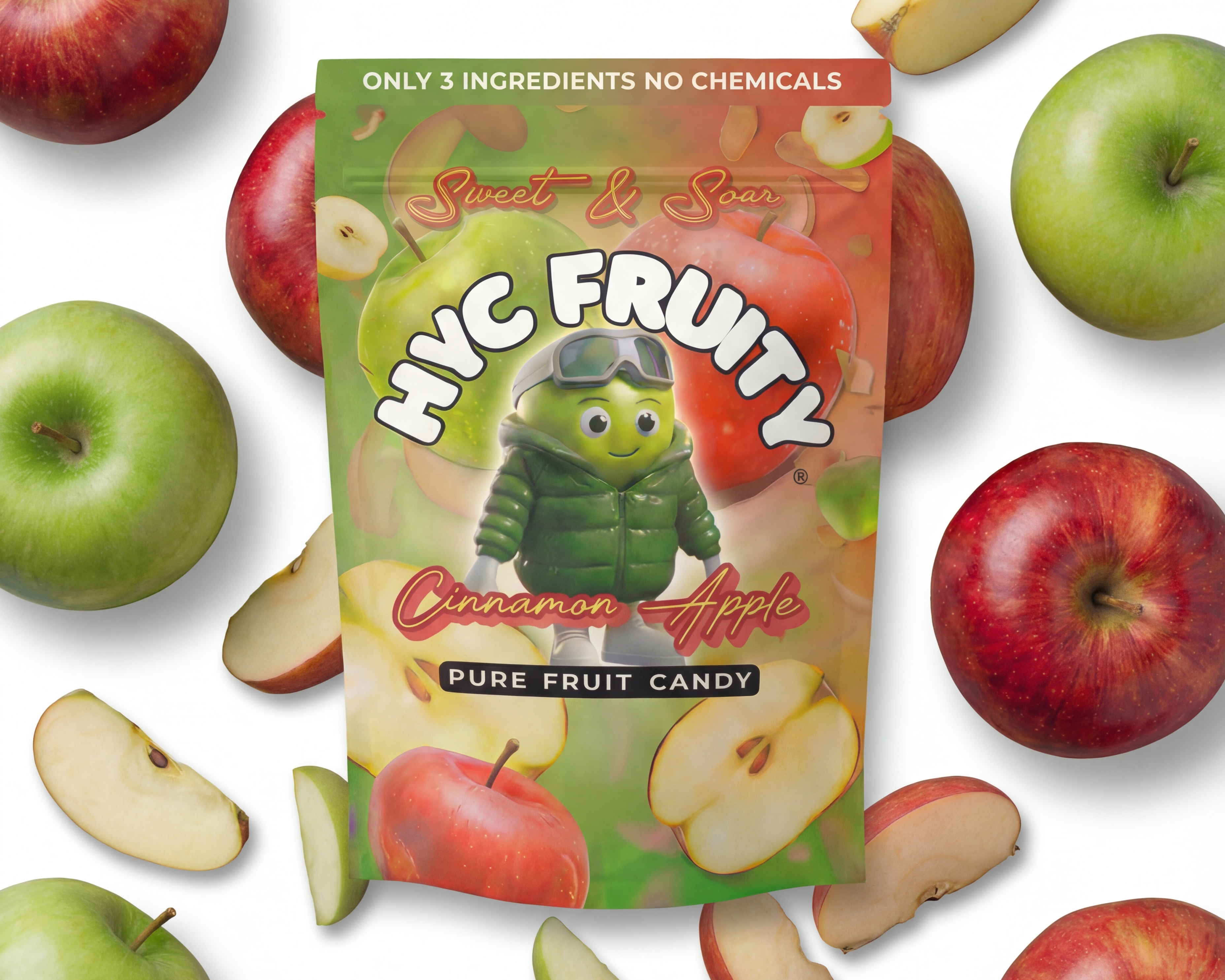 Hyc Fruity - Apple Cinnamon - Sweet & Sour